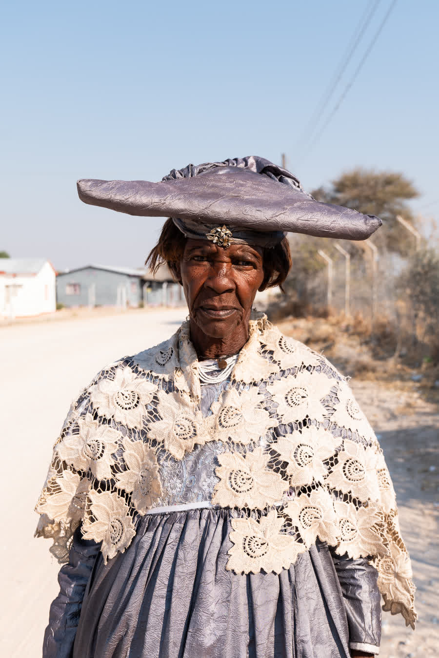 Herero-Frau in Okakarara